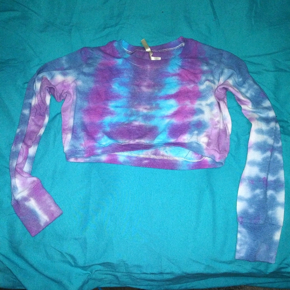 Girl's Tye Dye Crop Top